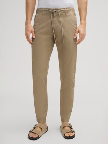 JOOP! Jeans Regular Trousers 'Maxton' in Brown: front