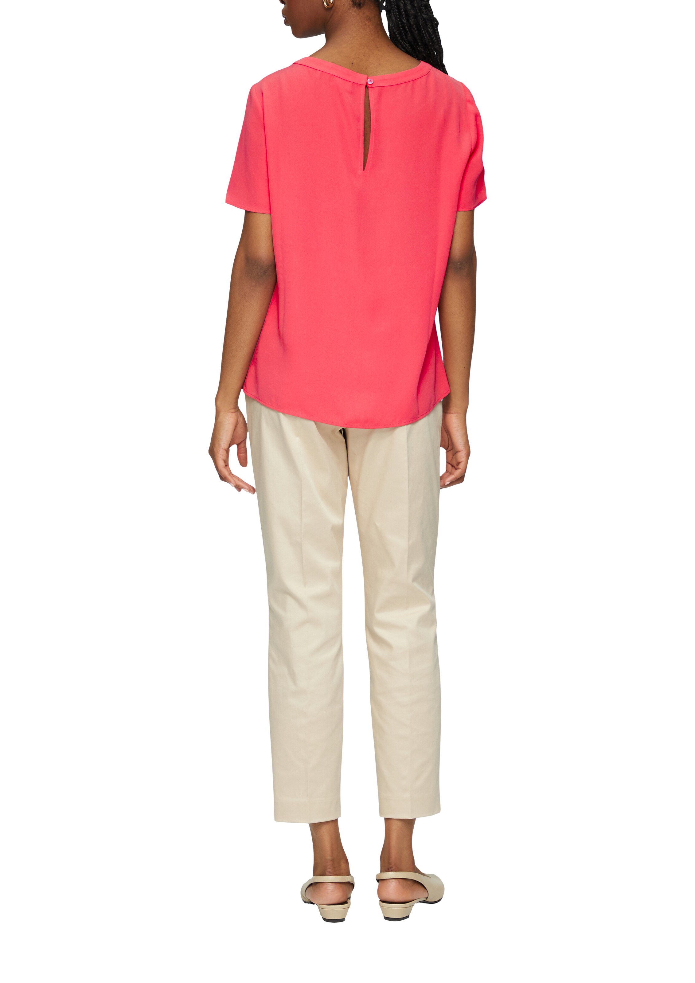 s.Oliver BLACK LABEL Blouse in Roze