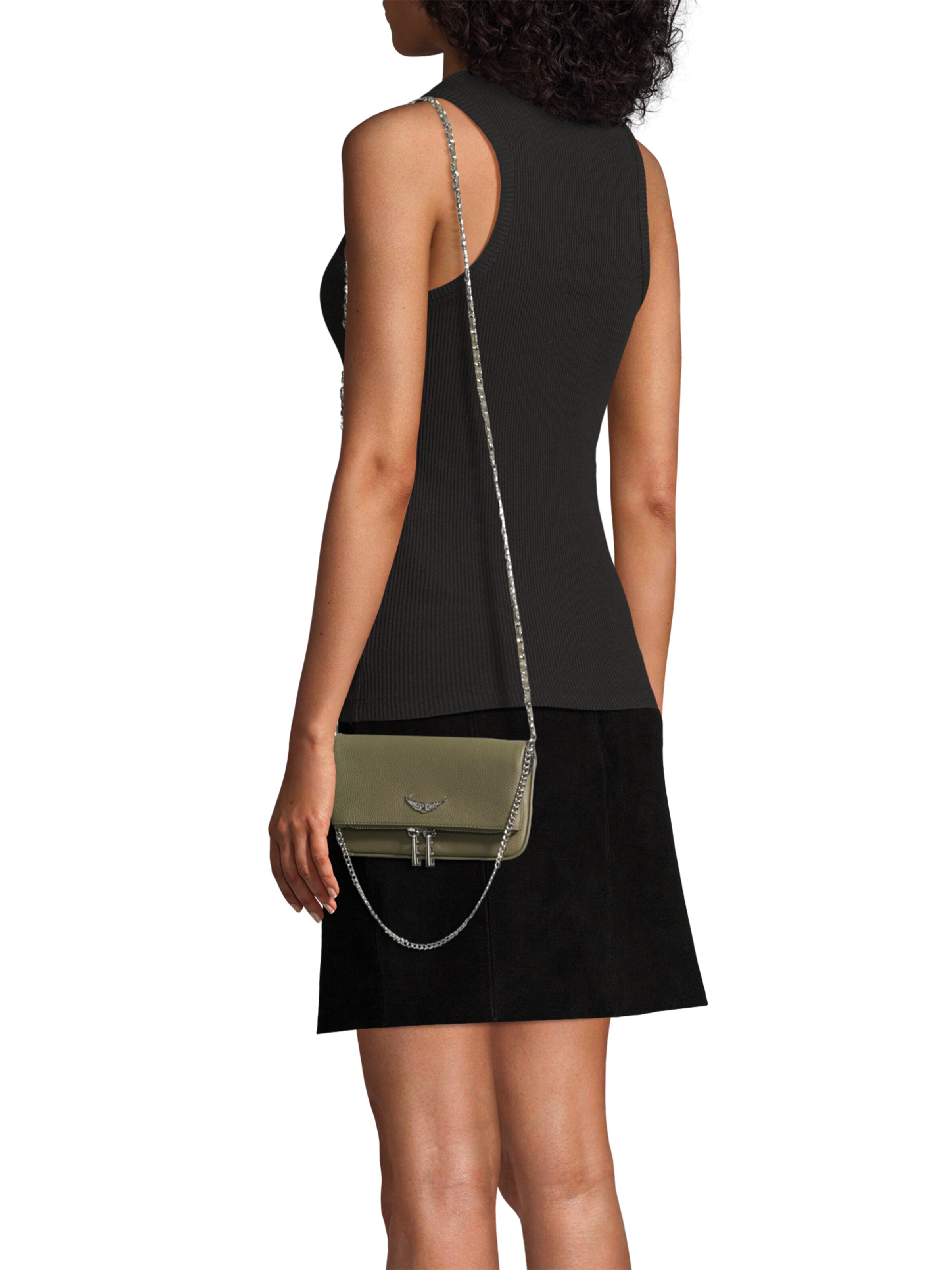 Sac à bandoulière 'ROCK' Zadig & Voltaire en vert