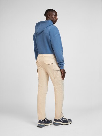 yazubi Slimfit Cargohose 'Jayden' in Beige
