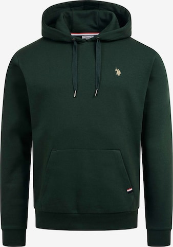 U.S. POLO ASSN. Sweatshirt in Green: front
