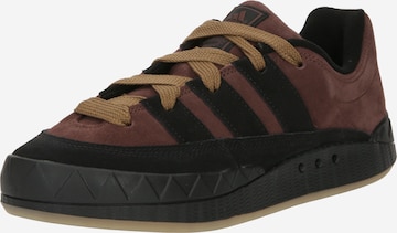 Baskets basses 'ADIMATIC' ADIDAS ORIGINALS en noir : devant