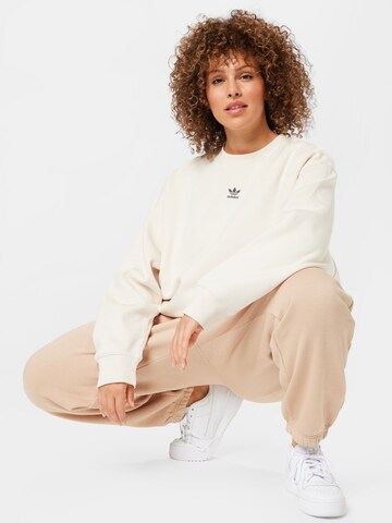 ADIDAS ORIGINALS Mikina 'Adicolor Essentials Crew ' – bílá