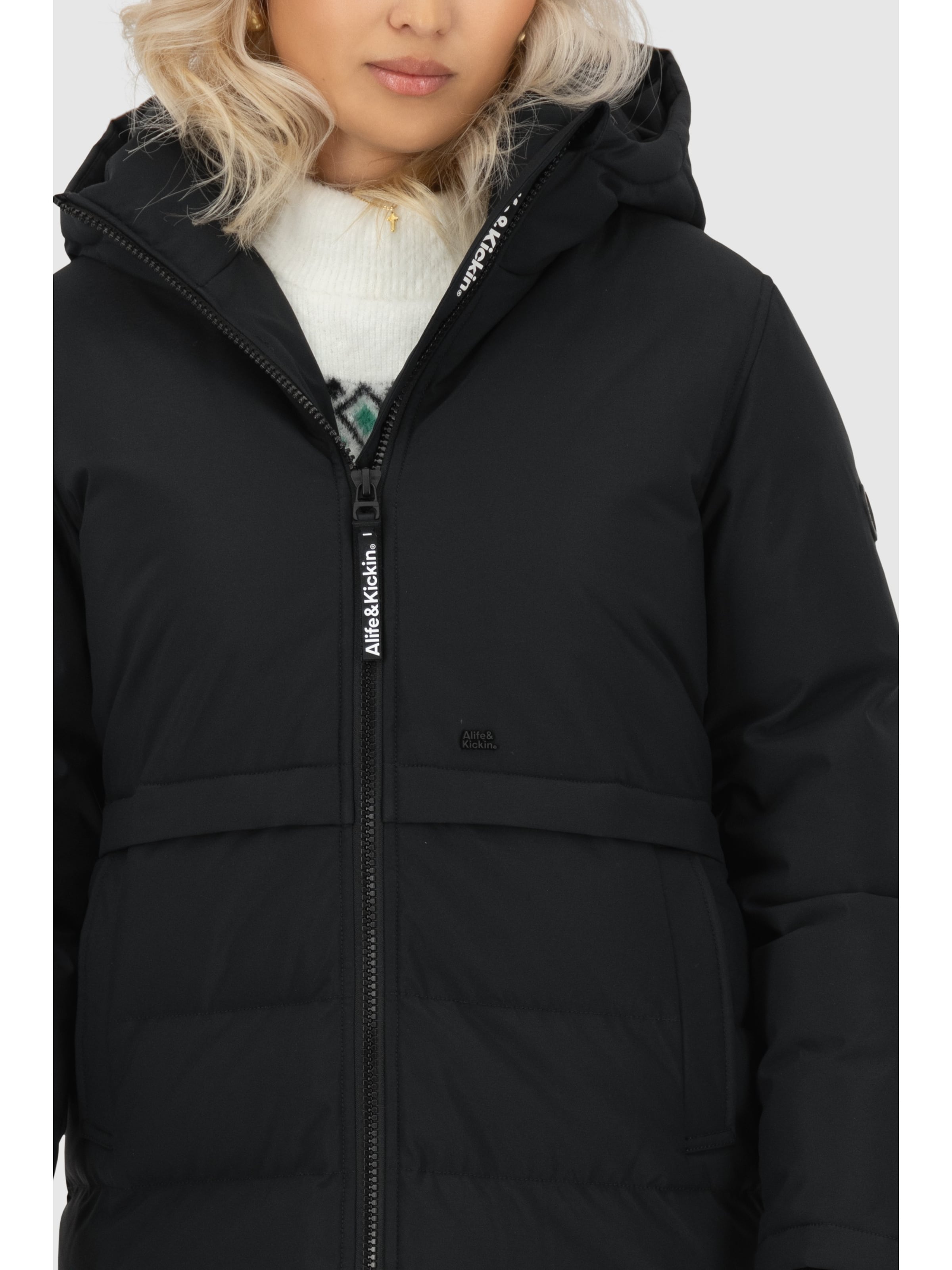 alife & kickin Vinterjakke 'HanniAK A' i sort