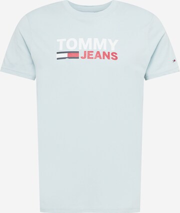 Tommy Jeans Särk, värv sinine: eest vaates