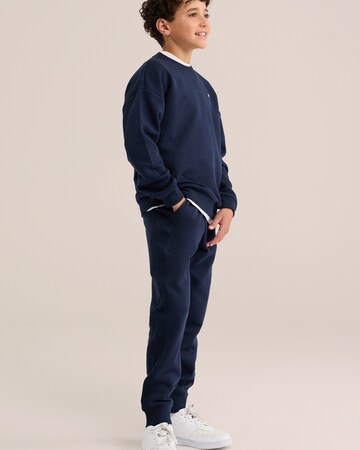 WE Fashion Tapered Nadrág - kék