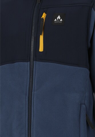 Whistler Fleece jas 'Evo' in Blauw