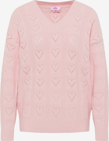 Pull-over MYMO en rose : devant