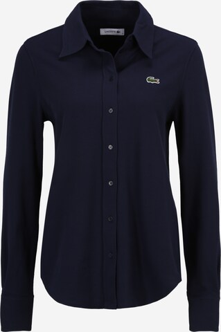 LACOSTE Blouse in Blue: front
