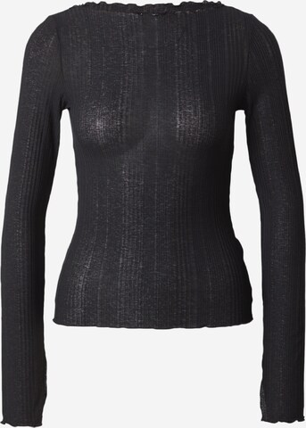 Monki Shirt in Black: front