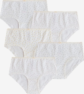 Next Alushousut värissä valkoinen: etupuoli