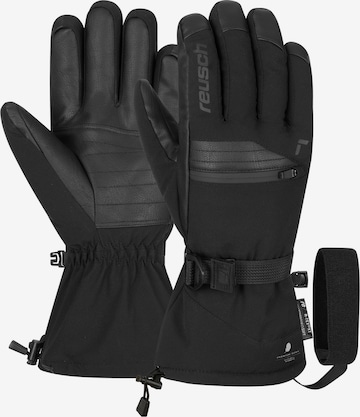 REUSCH Athletic Gloves 'Torres' in Black: front