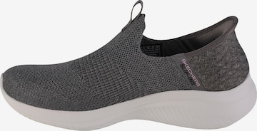 SKECHERS Slip-on 'Slip-Ins Ultra Flex 3.0 Smooth Step' in Grey: front
