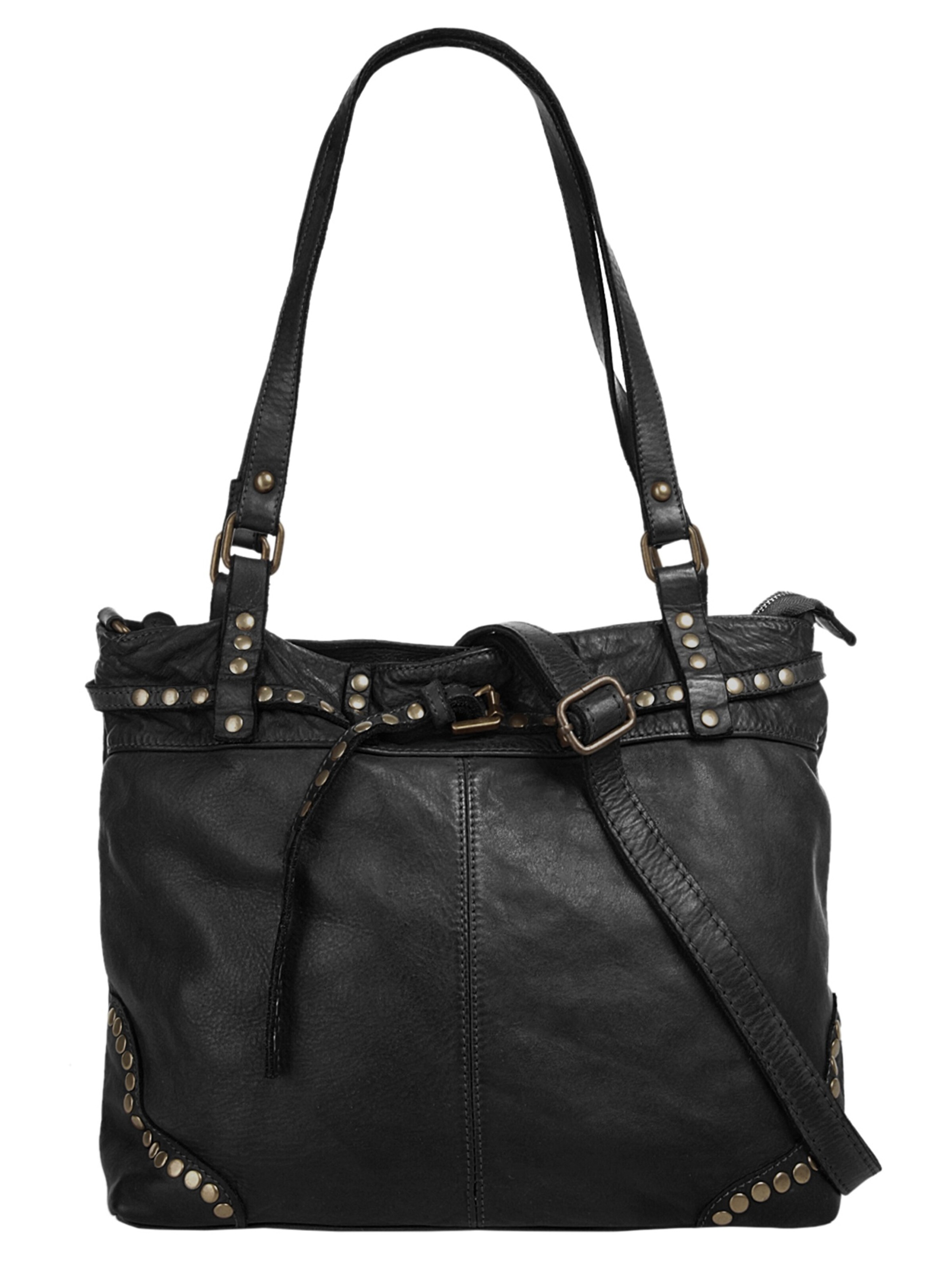 Cabas Samantha Look en noir : devant