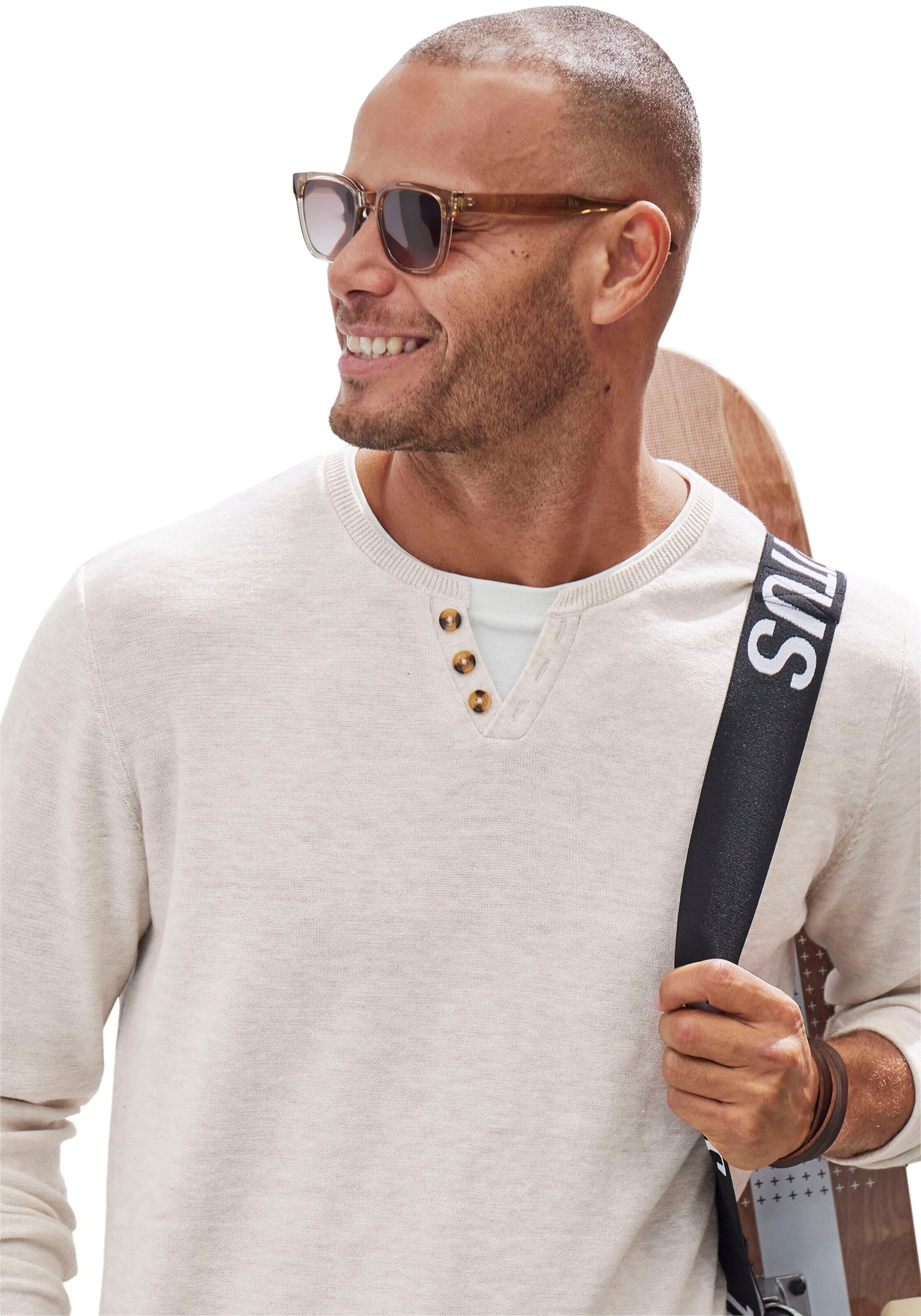 Pull-over H.I.S en beige