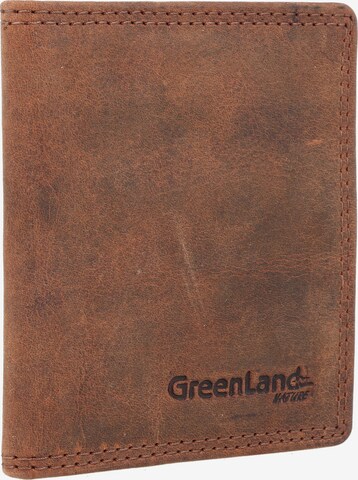 Greenland Nature Wallet 'Montenegro' in Brown