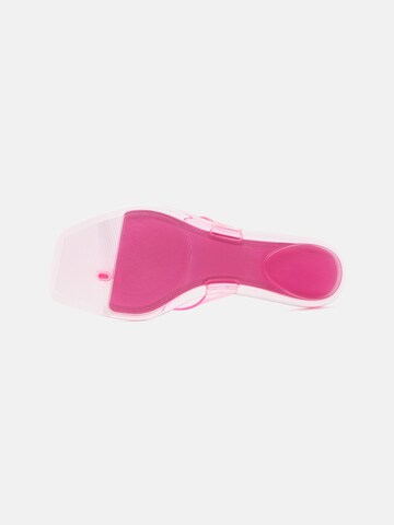 STEVE MADDEN Ujjelválasztó-pántos szandál 'Trella-J' - rózsaszín