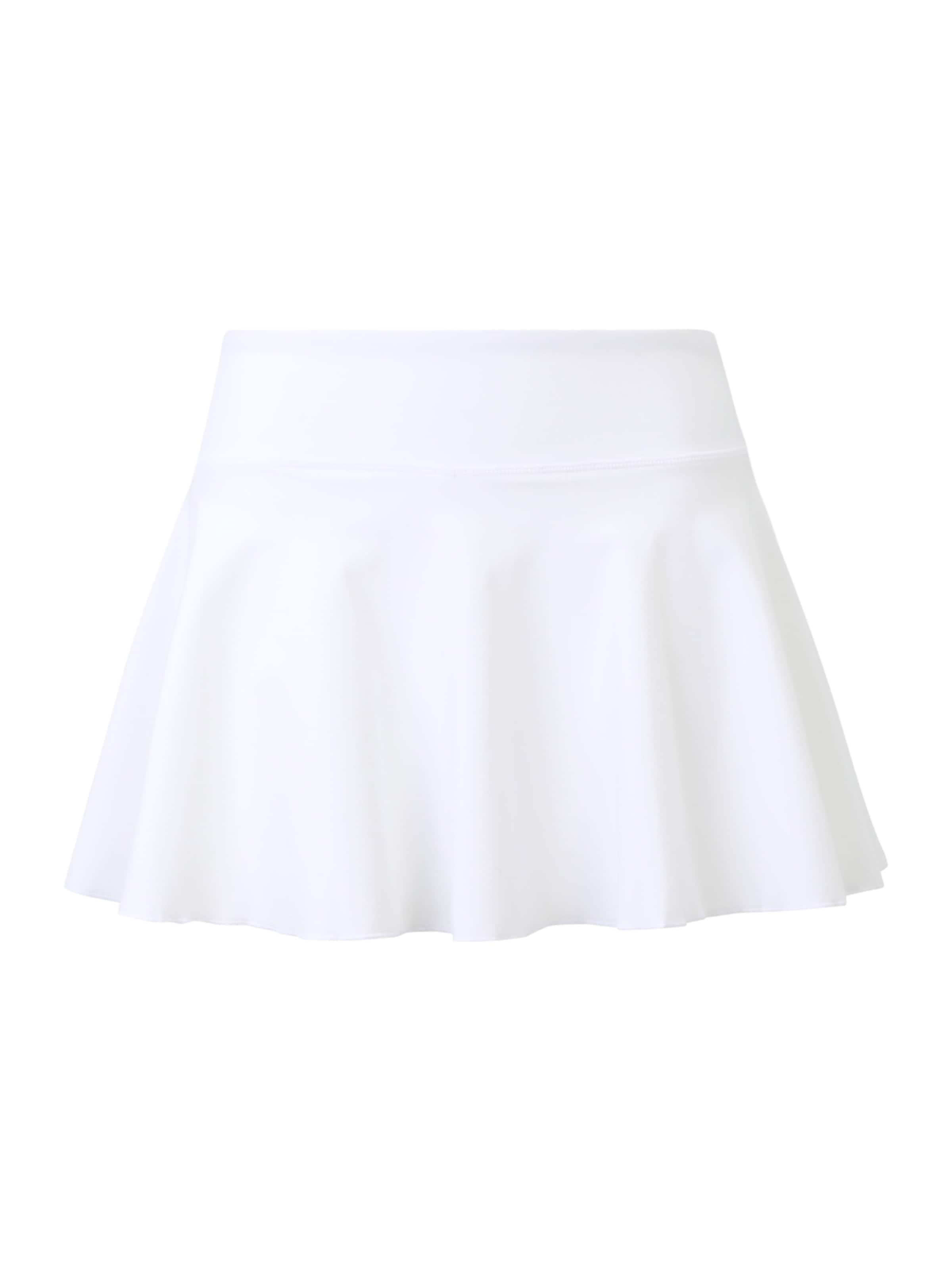 UNDER ARMOUR Athletic Skorts 'Motion' in White: front