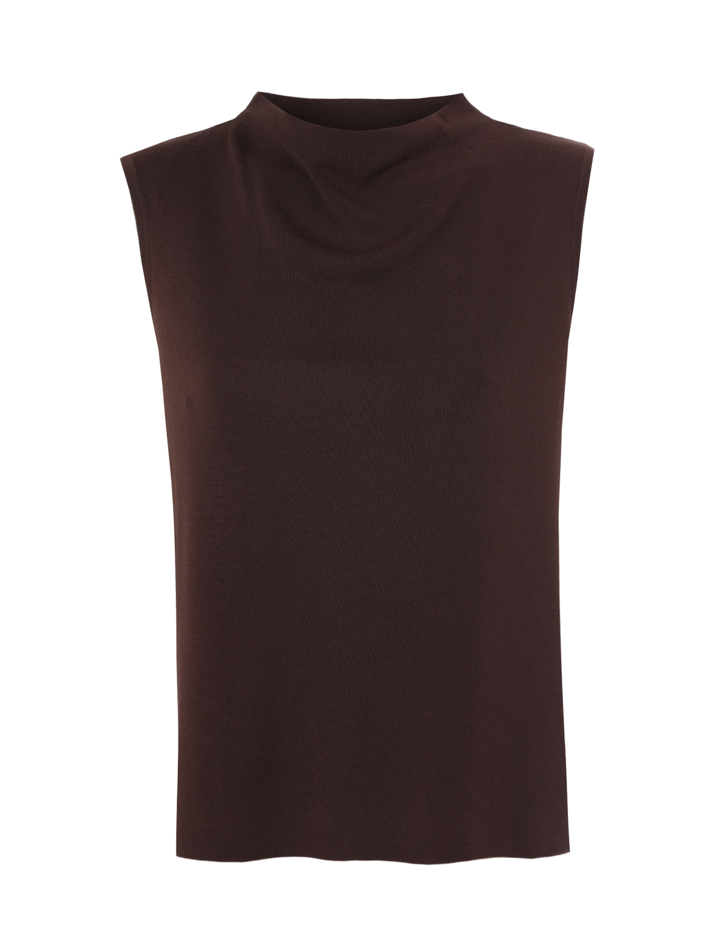 TATUUM Блуза в кафяво: отпред