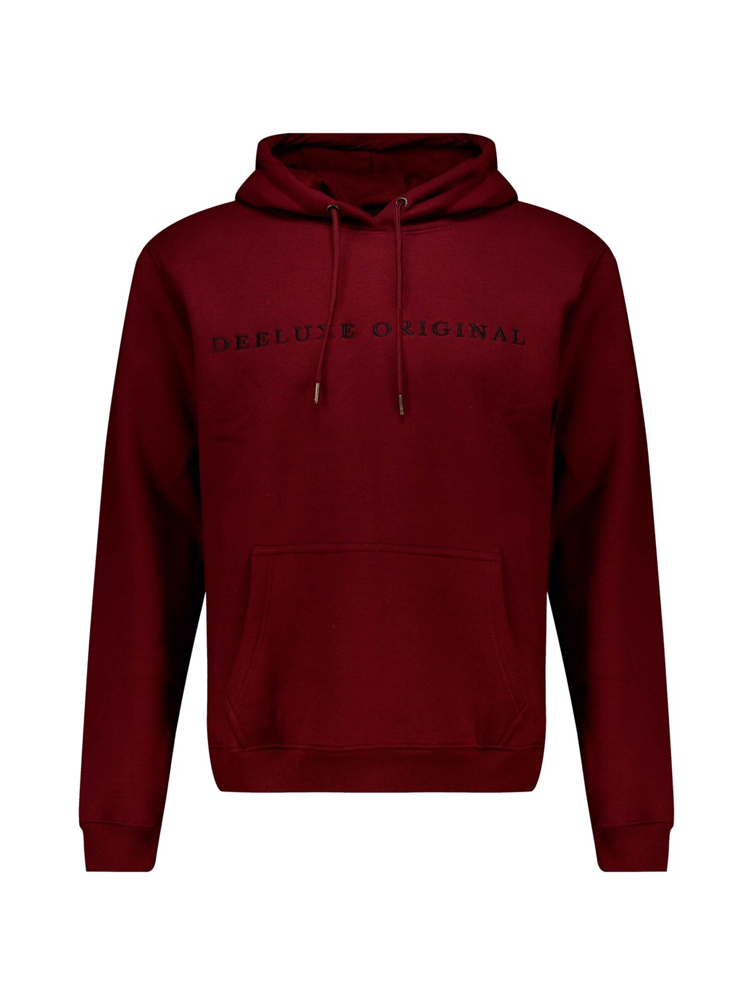 Sweat-shirt 'Ben' Deeluxe en rouge : devant
