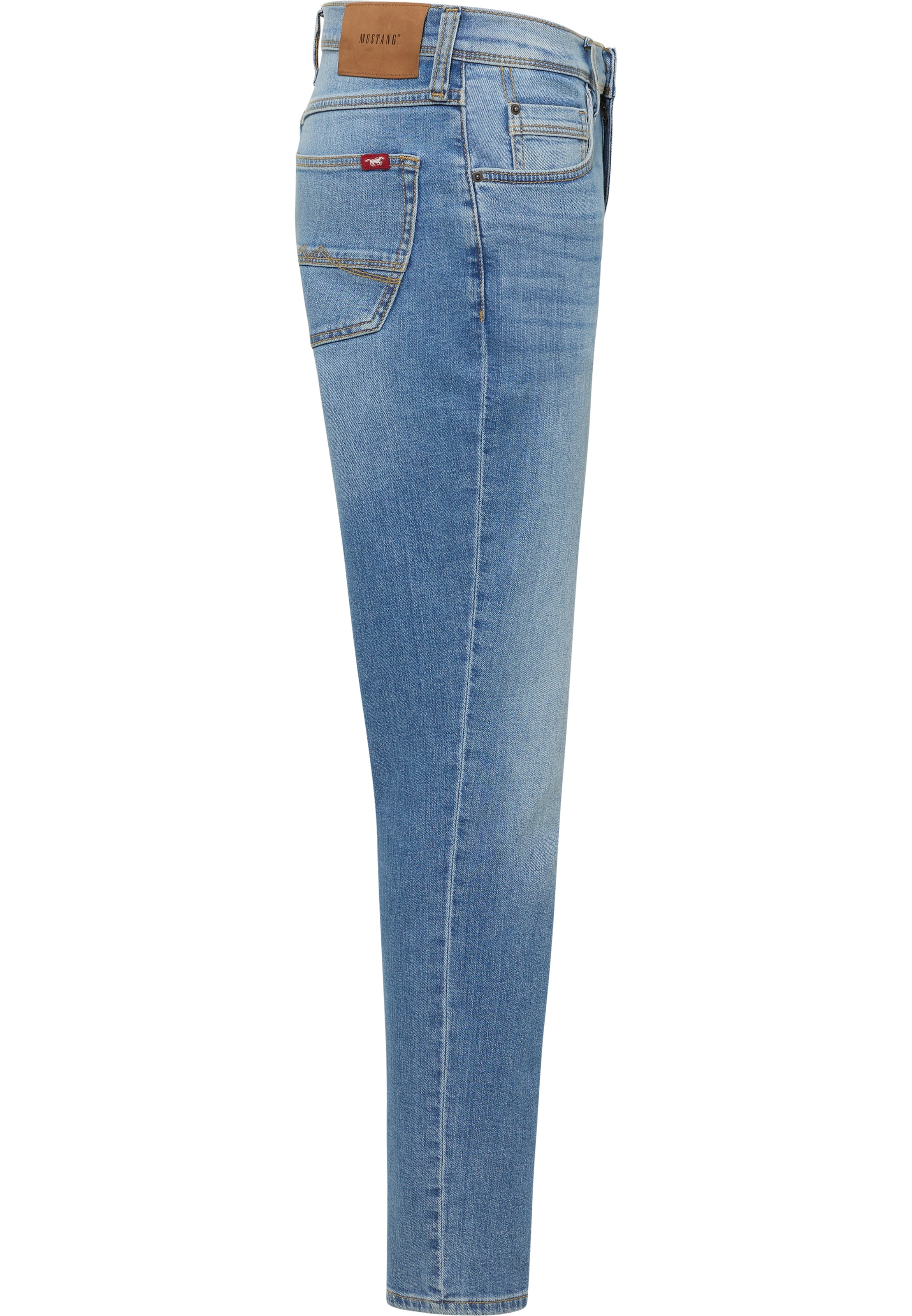 MUSTANG Regular Jeans ' Style Washington ' in Blau