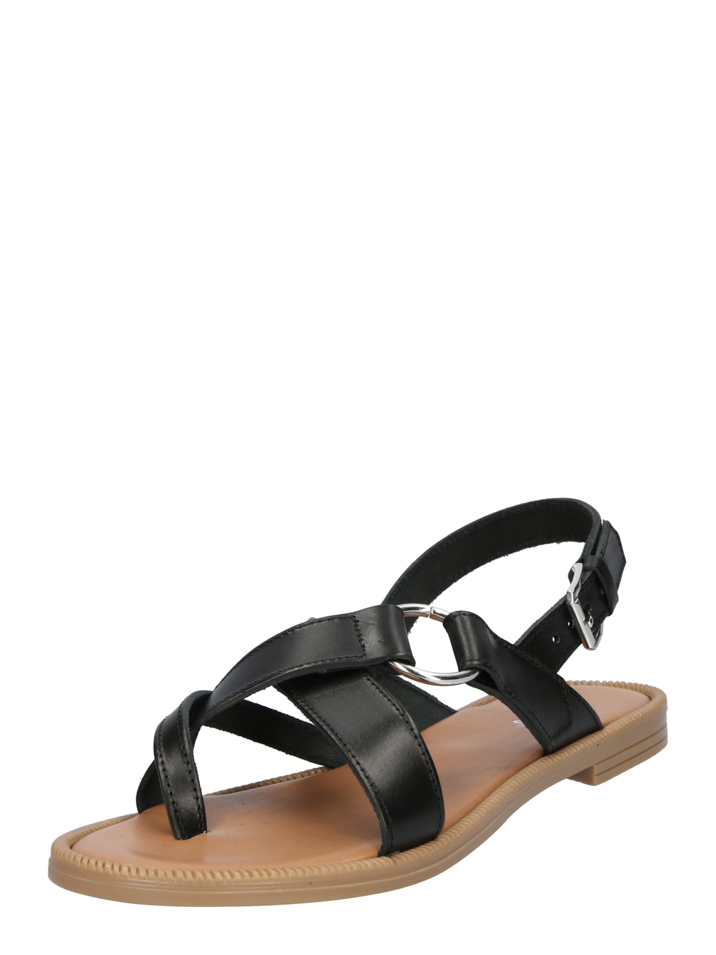ABOUT YOU Strap sandal 'Tamina' in Black: front
