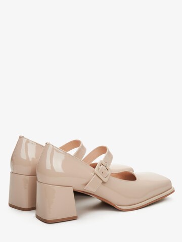 Estro - Zapatos con plataforma '097-1' en beige