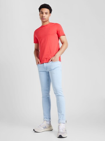 BLEND Slimfit Jeans i blå