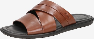 SIOUX Mules 'Milito' in Brown: front