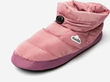 Nuvola. Hausschuh 'Boot Home Party' in Pink: Vorderseite