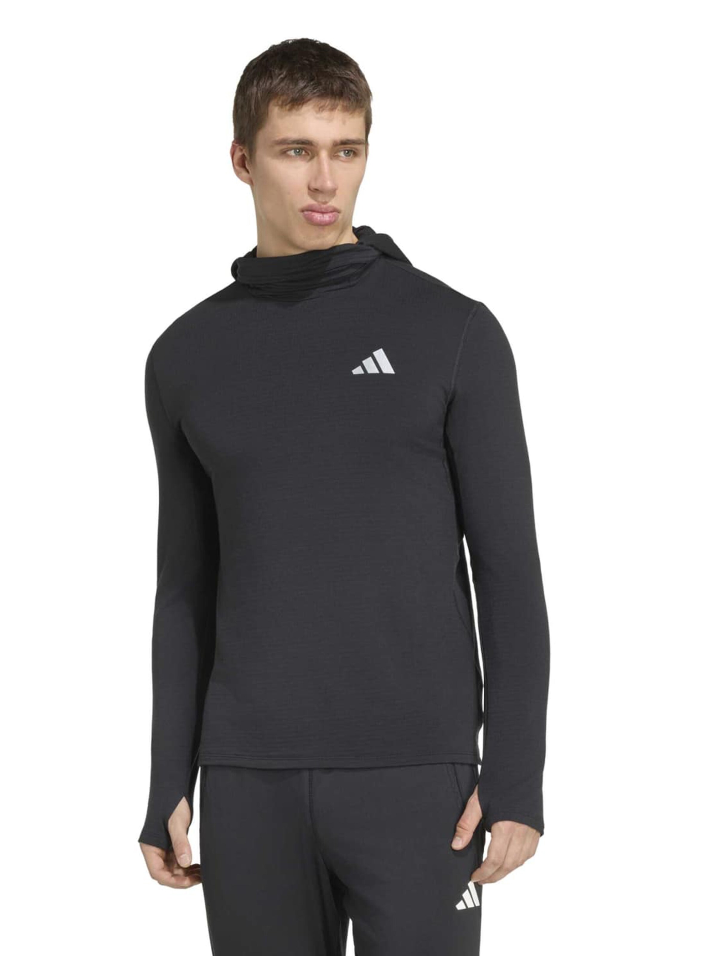 ADIDAS PERFORMANCE Αθλητική μπλούζα φούτερ 'Adi365' σε μαύρο: μπροστά