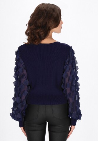 faina - Jersey en azul