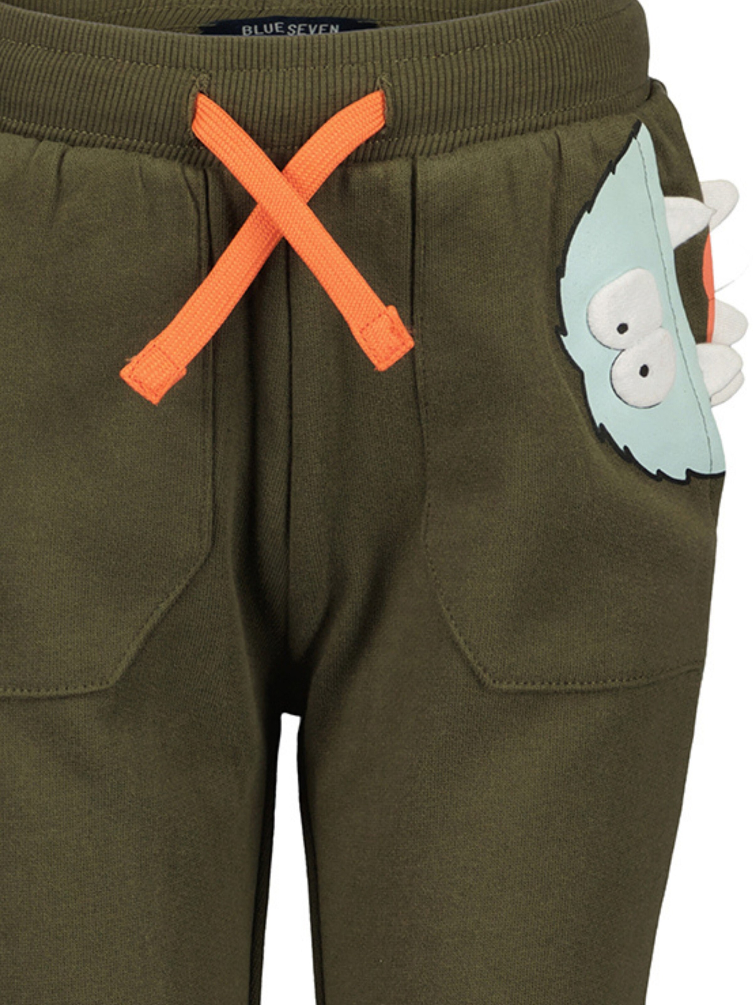 BLUE SEVEN Tapered Hose in Grün