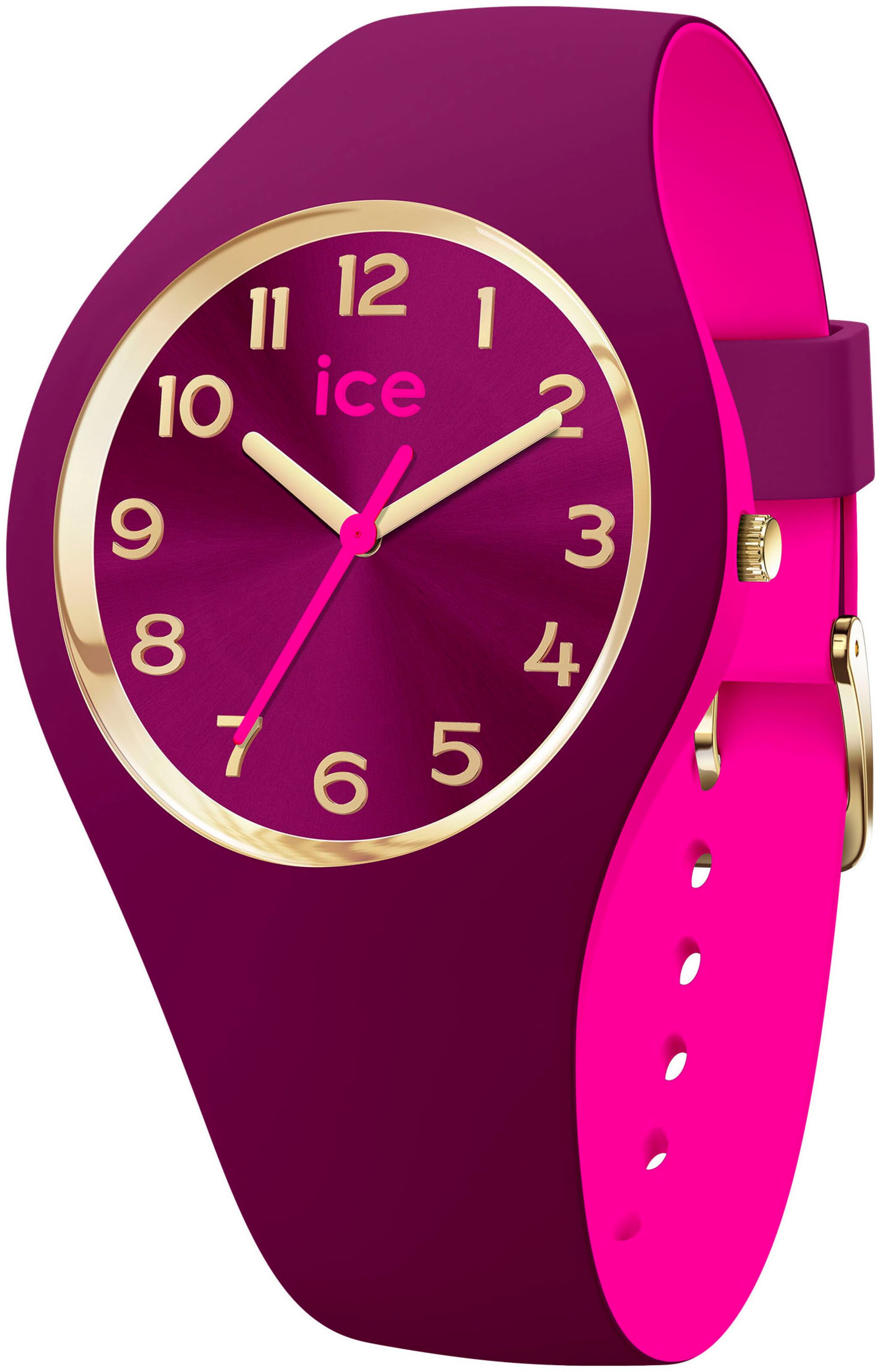 ICE WATCH Uhr in Lila: Vorderseite