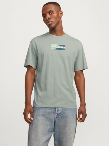 T-Shirt 'JWHCORP' JACK & JONES en vert : devant