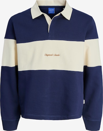 JACK & JONES Sweatshirt 'JORNorrebro' in Blue: front