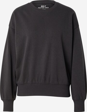 ONLY Sweatshirt 'BELLA' in Black: front