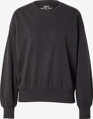 ONLY Sweatshirt 'BELLA' in Schwarz: predná strana