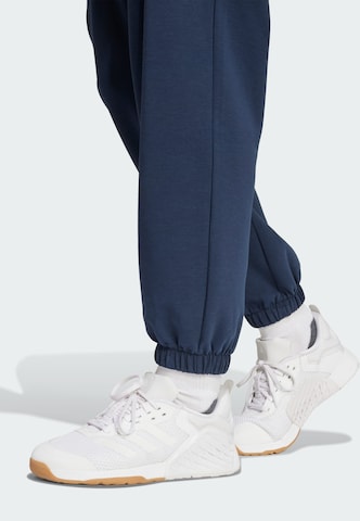 ADIDAS PERFORMANCE Zúžený Sportovní kalhoty 'Designed For Training' – modrá