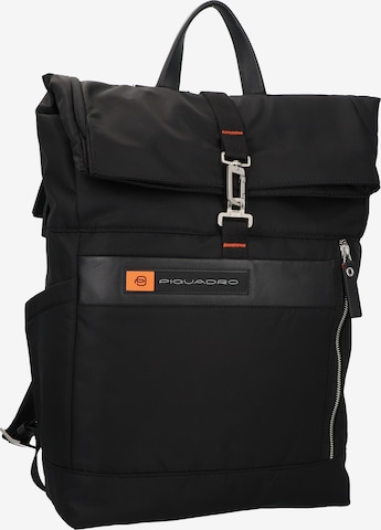Piquadro Laptop Bag in Black: front