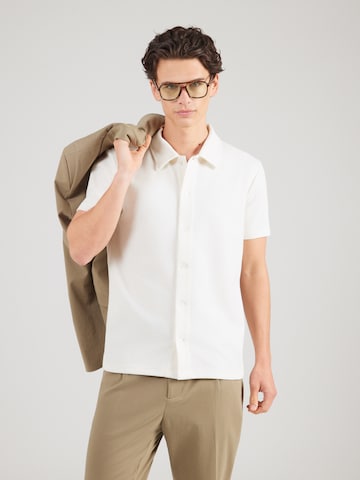 Lindbergh Regular fit Overhemd in Wit: voorkant