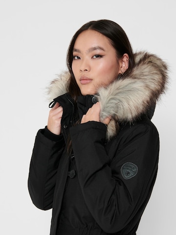 Parka d’hiver 'Iris' ONLY en noir