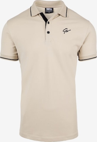 Gorilla Wear Functioneel shirt 'Delano' in Beige: voorkant
