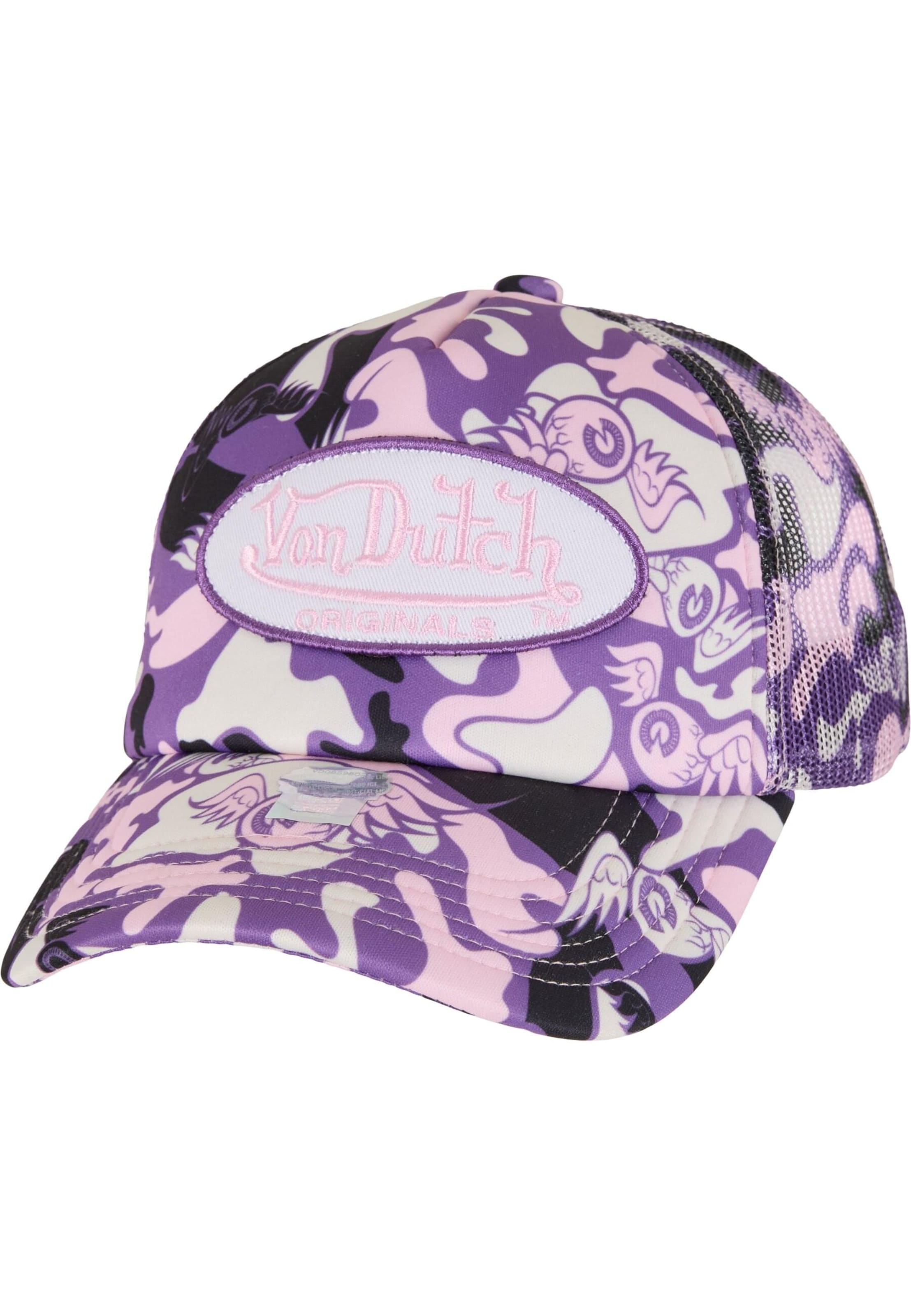 Casquette 'Tampa' Von Dutch Originals en violet : devant