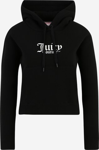 Juicy Couture Sport Sportief sweatshirt in Zwart: voorkant