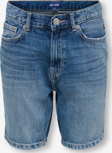 Only & Sons Junior Farkut 'OSJEdge' värissä sininen denim, Tuotenäkymä