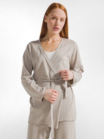 DEHA Strickjacke in Beige: Vorderseite