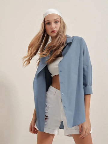 Bigdart Blouse in Blauw