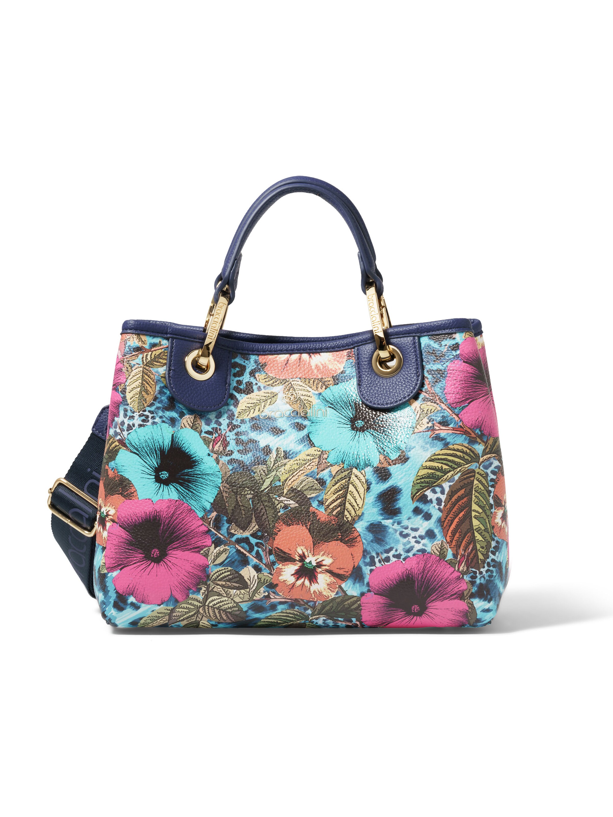 Braccialini Handbag in Blue: front