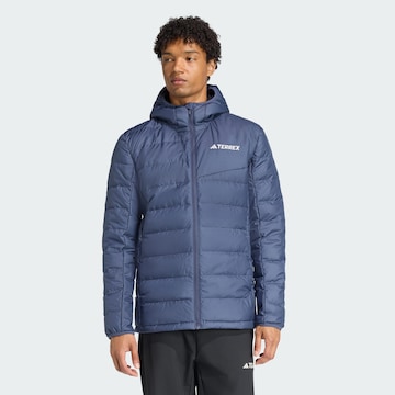 ADIDAS TERREX Outdoor jacket in Blue: front